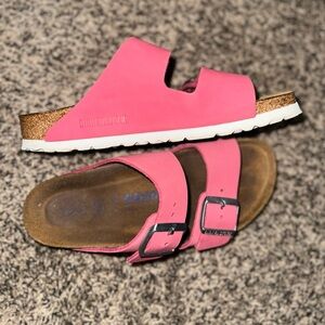 pink arizona birkenstock